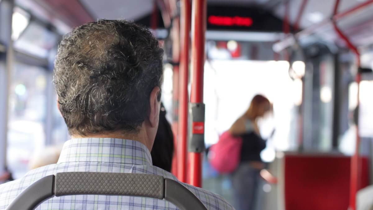 meditazione amore sull'autobus