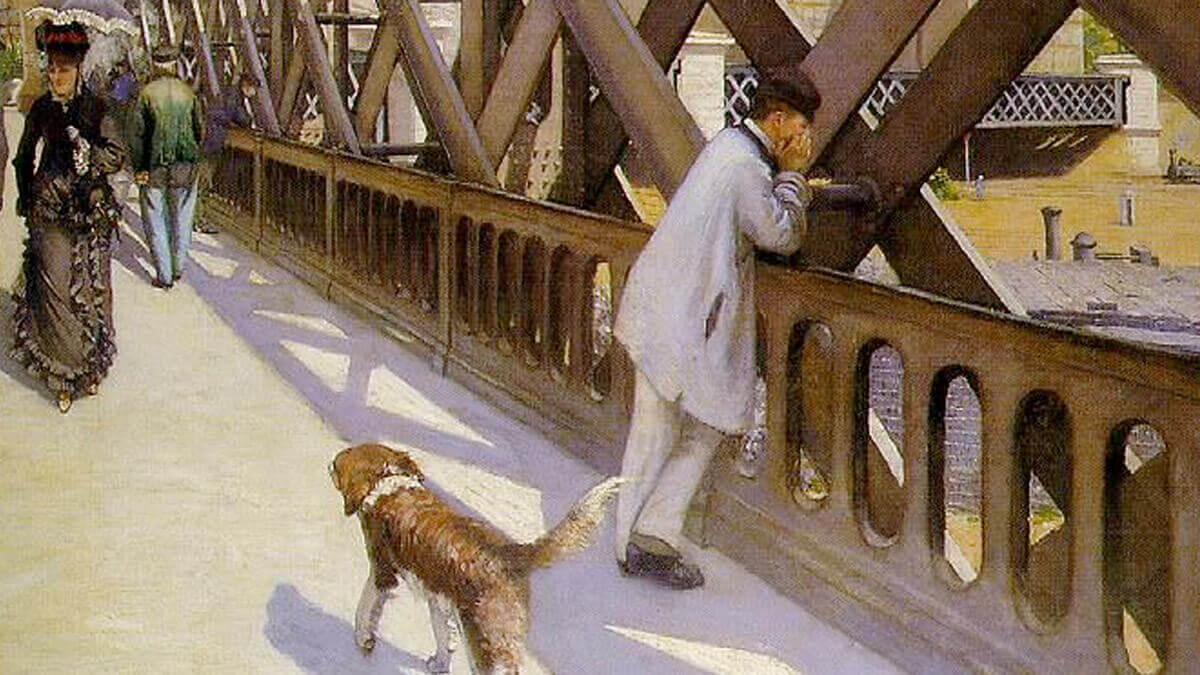meditazione del testimone sul ponte