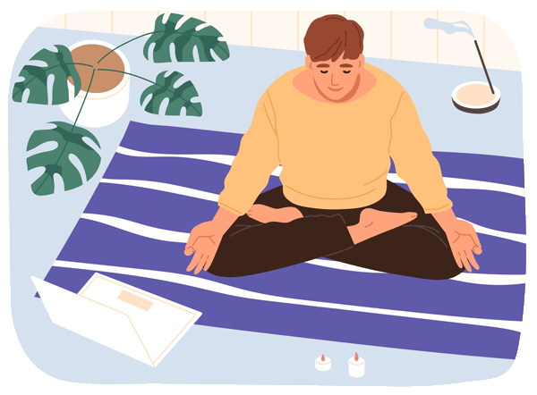 percorso guidato di meditazione