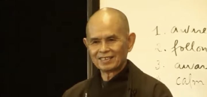 Thich Nhat Hanh - Esercizi sulla consapevolezza del respiro dal Anapanasati Sutta
